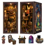 Alchemie-Meister DIY-Buchwinkel-Bausatz-3D-Puzzle