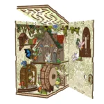 Book Nook – DIY Magischer Waldpfad Miniatur mit LED