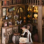 DIY Book Nook Kit -Magische Nachtgasse