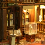 Die Philosophische Bibliothek – DIY-Buchwinkel-Bausatz-3D Puzzle