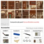 Die Philosophische Bibliothek – DIY-Buchwinkel-Bausatz-3D Puzzle