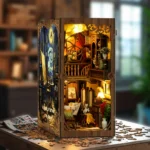 Eine Welt im Rahmen – DIY-Buchwinkel-Bausatz-3D-Puzzle