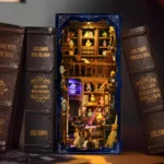 DIY-Book-Nook-Bausatz „Magisches Trankhaus“ – 3D-Holzpuzzle