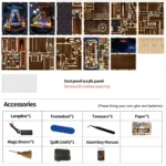 DIY-Book-Nook-Bausatz „Magisches Trankhaus“ – 3D-Holzpuzzle