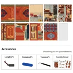 Tang-Dynastie – DIY Book Nook Miniatur-Bausatz fürs Bücherregal