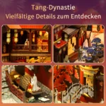 Tang-Dynastie – DIY Book Nook Miniatur-Bausatz fürs Bücherregal