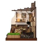 1987 Country Café DIY Miniaturhaus Kit｜DIY Miniaturen Bastelset