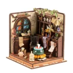 DIY-Zaubertrank-Werkstatt – Miniaturhaus-Bastelset | Modellbau-Kit im Kleinformat