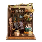 DIY-Zaubertrank-Werkstatt – Miniaturhaus-Bastelset | Modellbau-Kit im Kleinformat