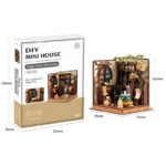 Magische Trankwerkstatt DIY Miniaturhaus mit Verpackung und fertigem Book Nook Modell