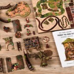 DIY Forest Tea House Book Nook mit Einzelteilen, Anleitung und Miniatur-Bauteilen zum Zusammenbauen